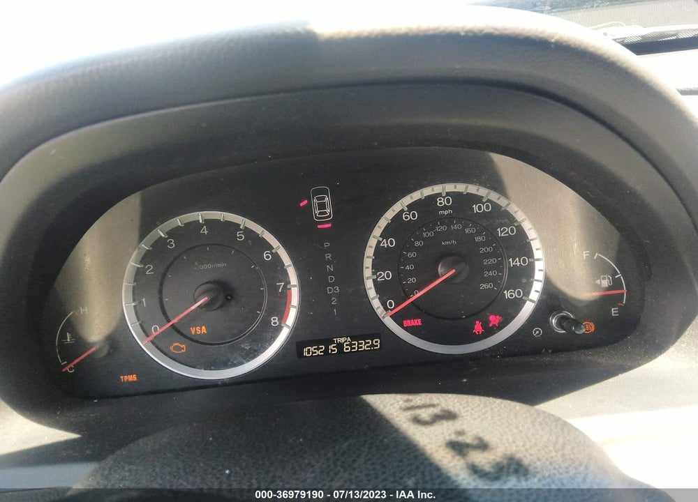 2010 HONDA ACCORD 2.4 EX VIN: 1HGCP2F7XAA113380