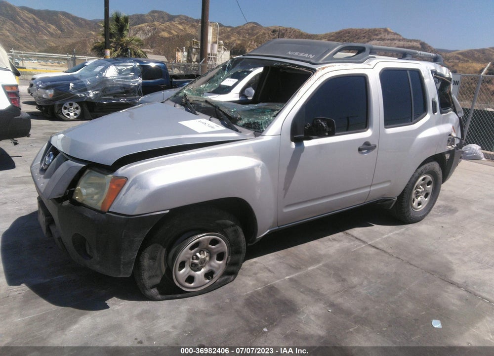 2008 NISSAN XTERRA X VIN: 5N1AN08U48C536002
