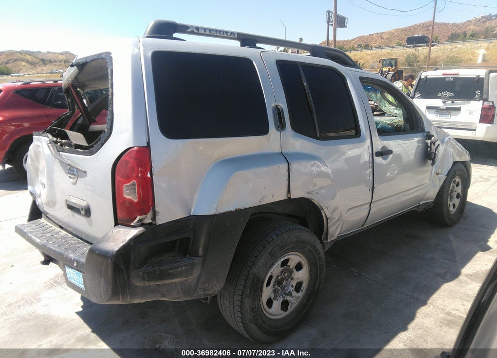 2008 NISSAN XTERRA X VIN: 5N1AN08U48C536002