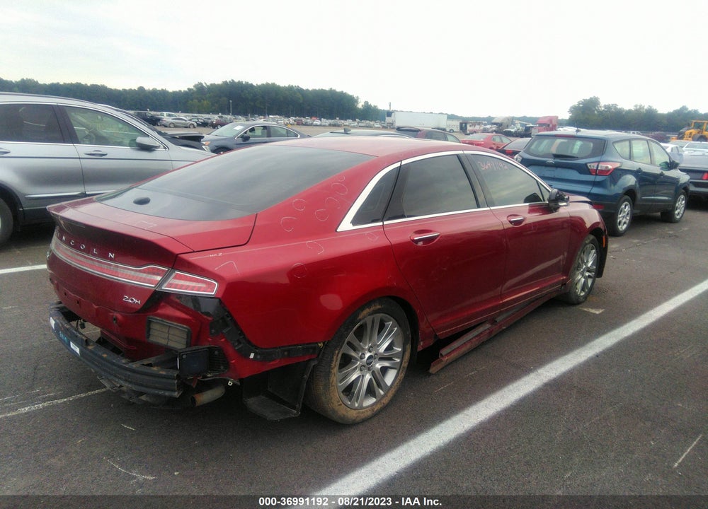 2014 LINCOLN MKZ HYBRID VIN: 3LN6L2LUXER808094