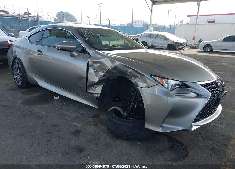 2017 LEXUS RC 200T VIN: JTHHA5BC7H5004905