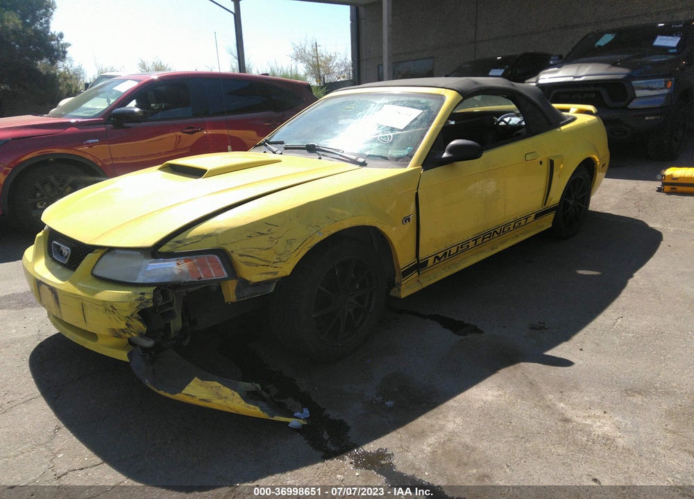 2002 FORD MUSTANG GT DELUXE/GT PREMIUM VIN: 1FAFP45X22F166450
