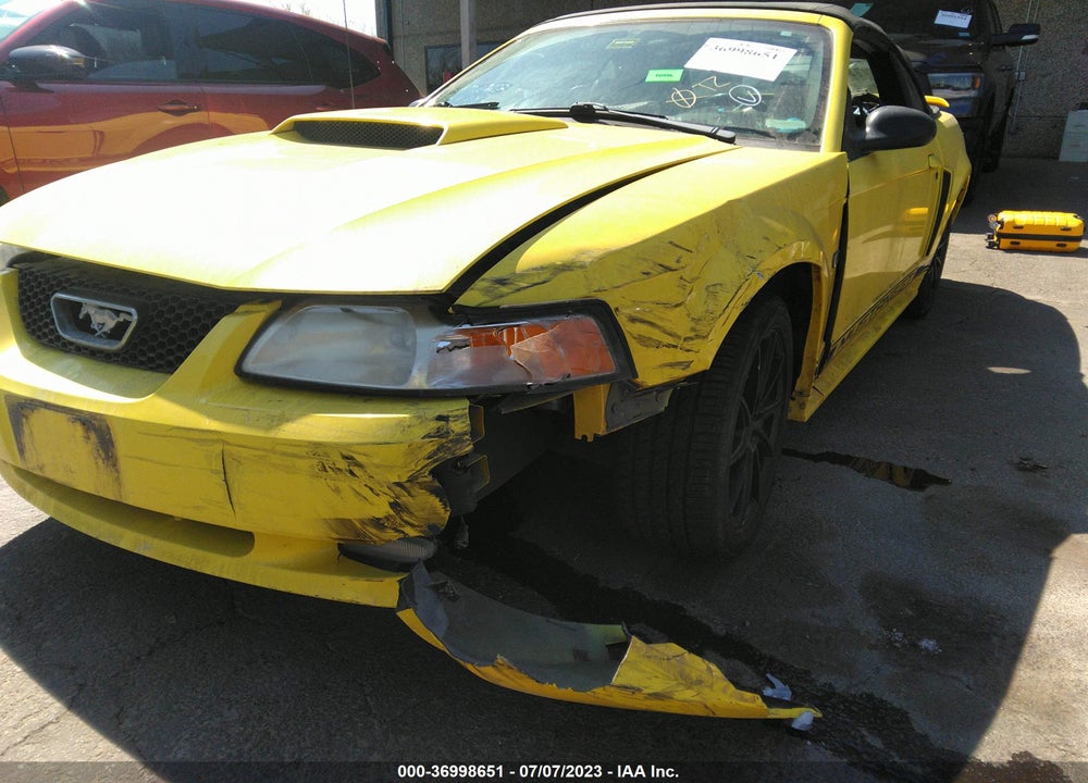 2002 FORD MUSTANG GT DELUXE/GT PREMIUM VIN: 1FAFP45X22F166450