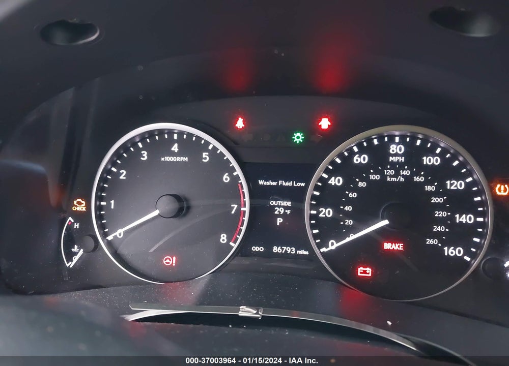 2015 LEXUS ES 350 VIN: JTHBK1GG2F2203639