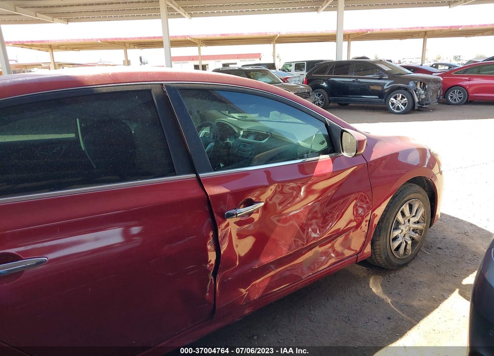 2014 NISSAN SENTRA S VIN: 3N1AB7AP8EY255630