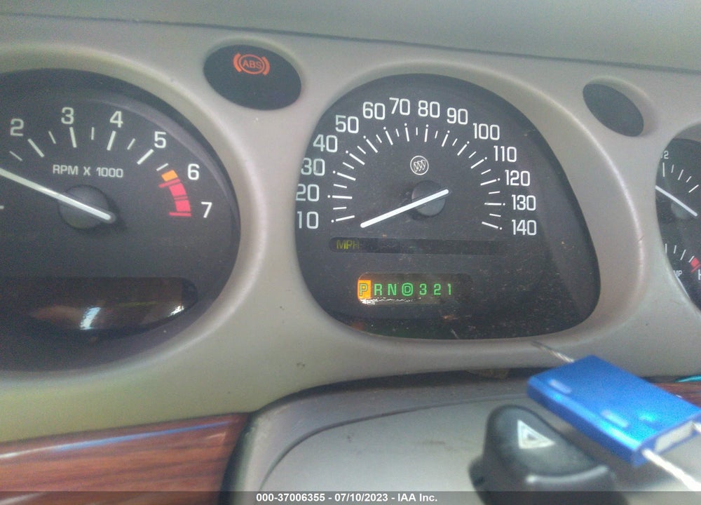 2001 BUICK LESABRE CUSTOM VIN: 1G4HP54K014129255