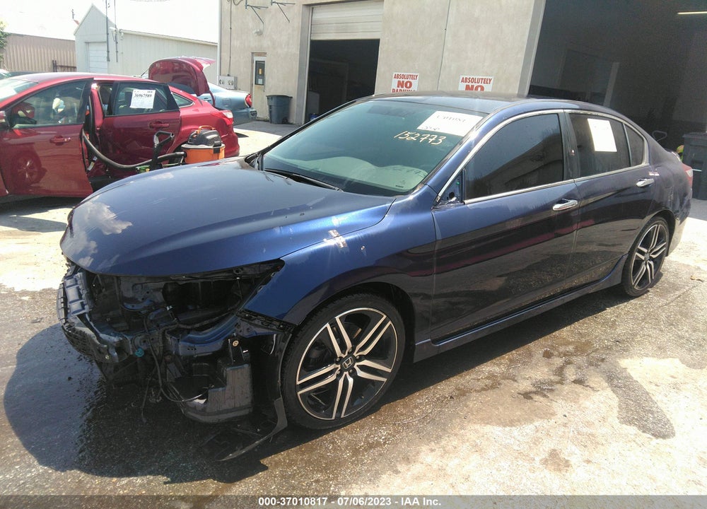 2016 HONDA ACCORD SPORT VIN: 1HGCR2F52GA152773