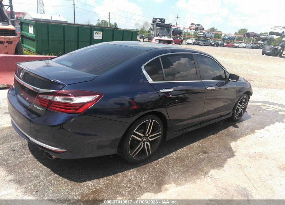 2016 HONDA ACCORD SPORT VIN: 1HGCR2F52GA152773