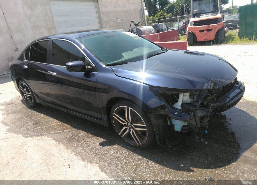 2016 HONDA ACCORD SPORT VIN: 1HGCR2F52GA152773
