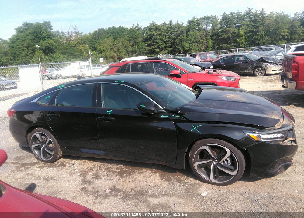 2022 HONDA ACCORD SPORT VIN: 1HGCV1F36NA097925