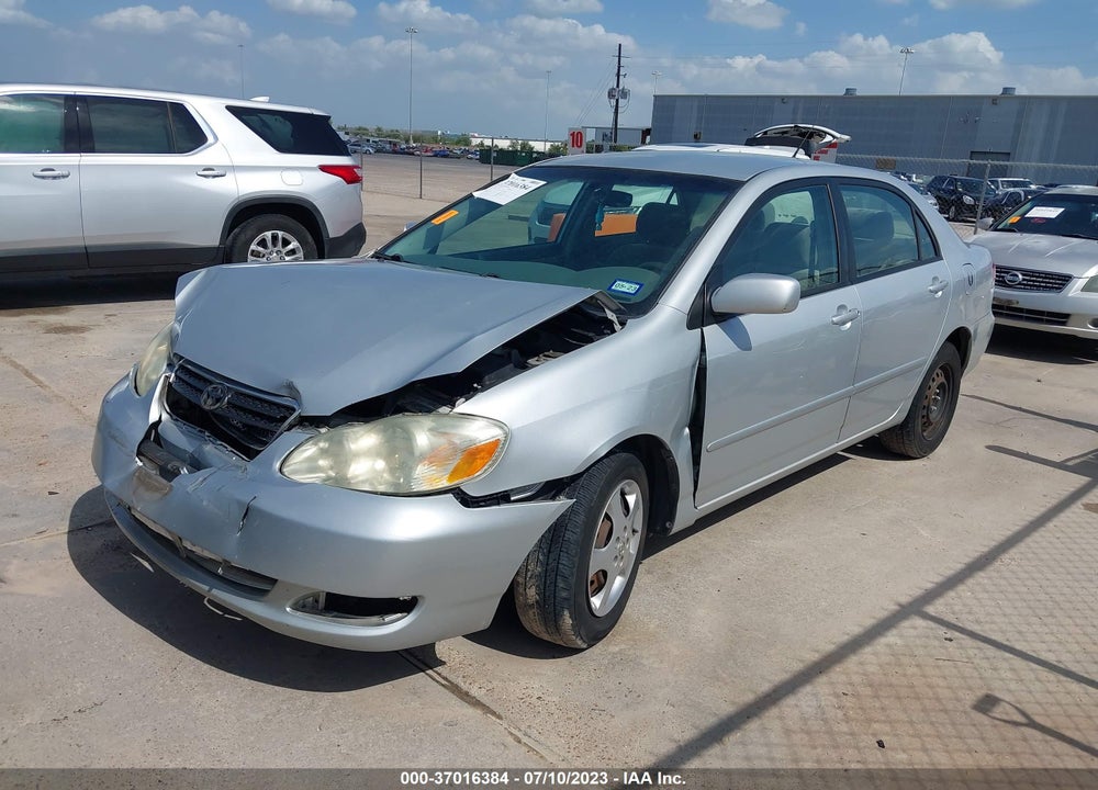 2006 TOYOTA COROLLA LE VIN: 1NXBR32E36Z648535