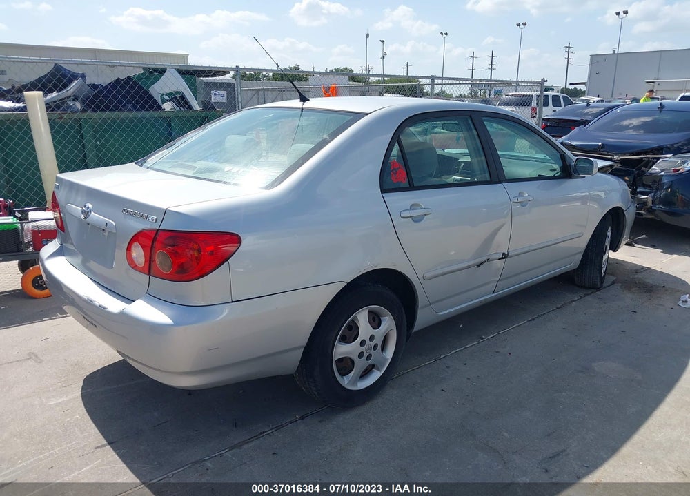 2006 TOYOTA COROLLA LE VIN: 1NXBR32E36Z648535