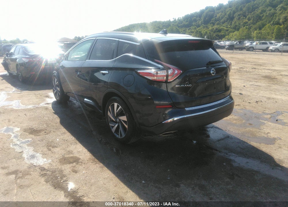 2018 NISSAN MURANO PLATINUM VIN: 5N1AZ2MH2JN159303