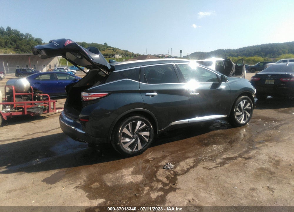 2018 NISSAN MURANO PLATINUM VIN: 5N1AZ2MH2JN159303