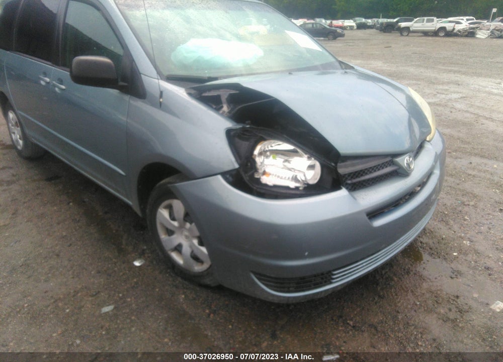 2005 TOYOTA SIENNA CE/LE VIN: 5TDZA23C65S232032