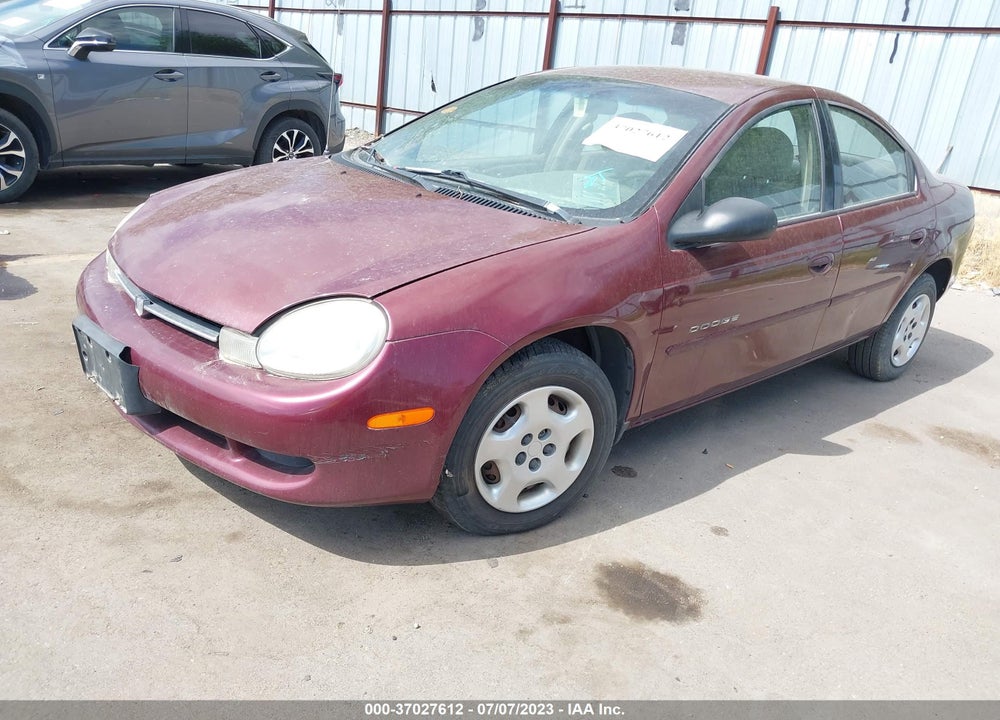 2001 DODGE NEON HIGHLINE VIN: 1B3ES46C91D267612