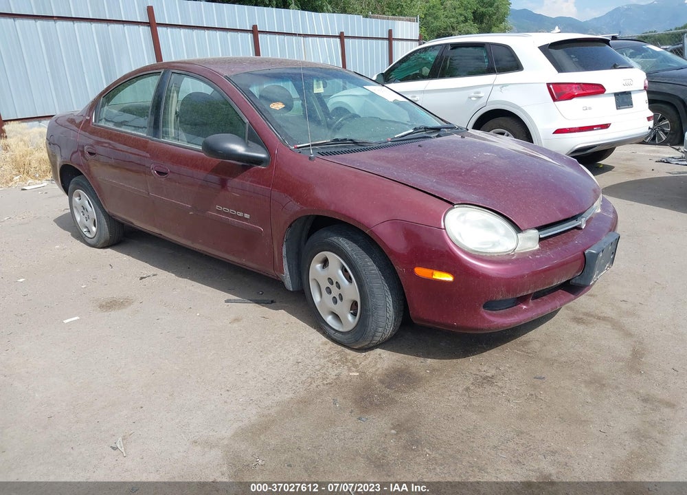 2001 DODGE NEON HIGHLINE VIN: 1B3ES46C91D267612