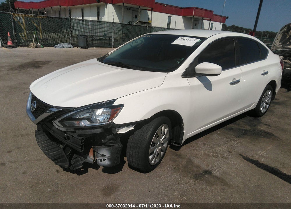 2017 NISSAN SENTRA SV VIN: 3N1AB7AP8HY316494