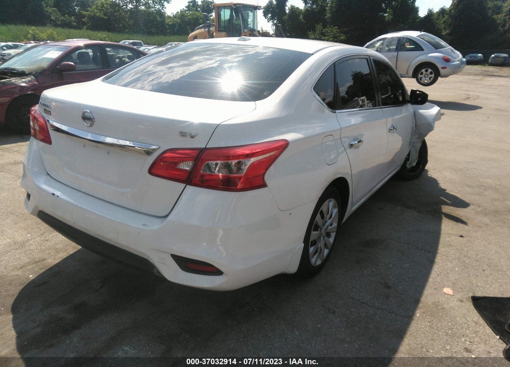 2017 NISSAN SENTRA SV VIN: 3N1AB7AP8HY316494