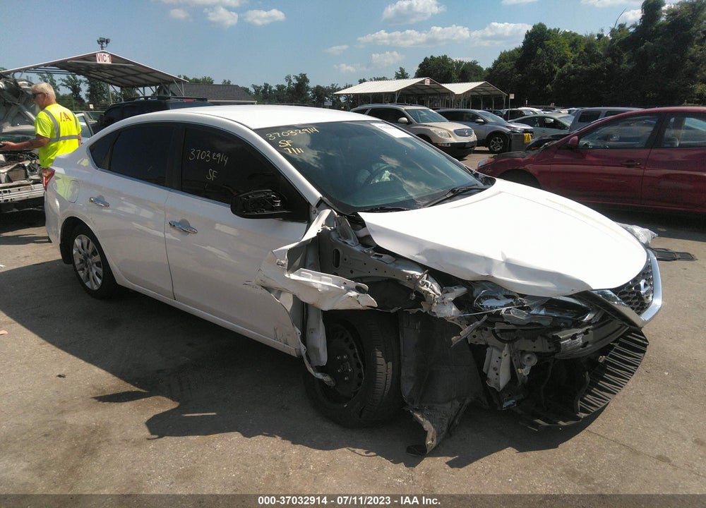2017 NISSAN SENTRA SV VIN: 3N1AB7AP8HY316494