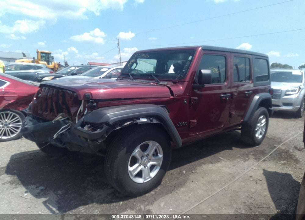 2021 JEEP WRANGLER UNLIMITED SPORT S 4X4 VIN: 1C4HJXDG6MW862030