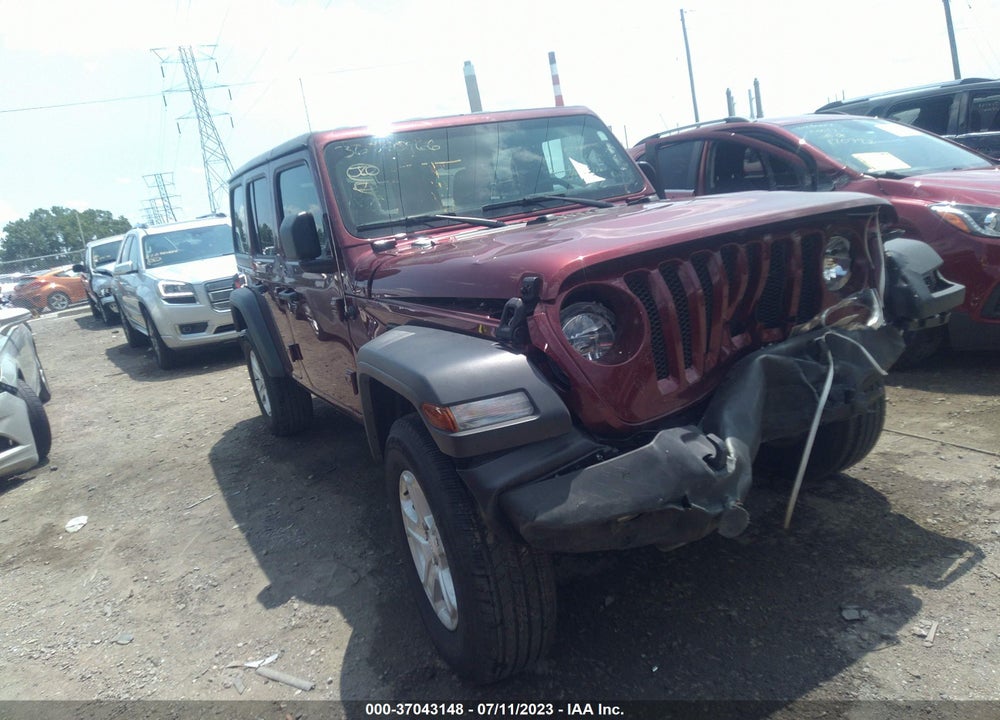 2021 JEEP WRANGLER UNLIMITED SPORT S 4X4 VIN: 1C4HJXDG6MW862030