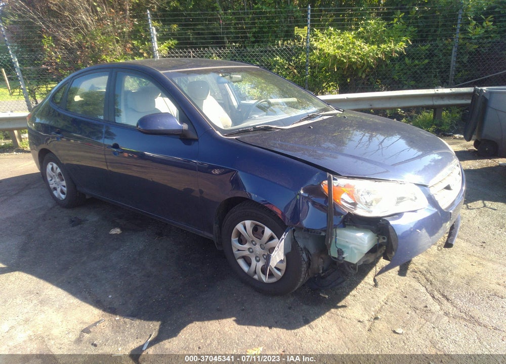 2009 HYUNDAI ELANTRA GLS VIN: KMHDU46DX9U757559