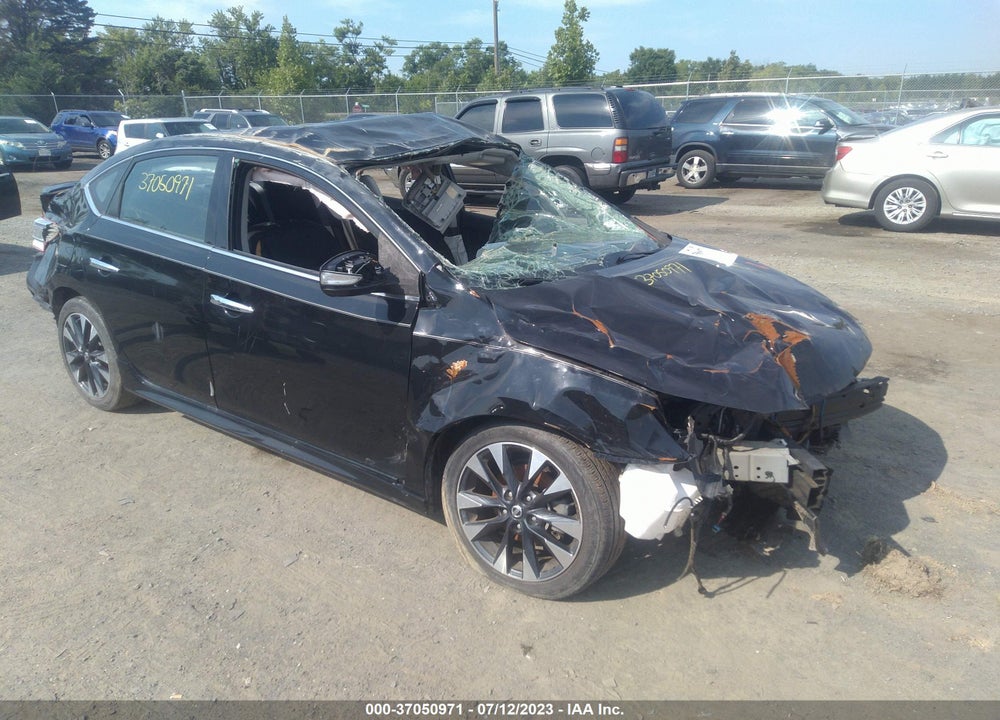 2018 NISSAN SENTRA SR VIN: 3N1AB7AP6JY215055