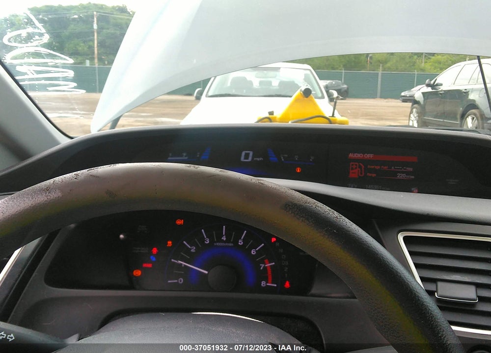 2013 HONDA CIVIC LX VIN: 19XFB2F51DE036702