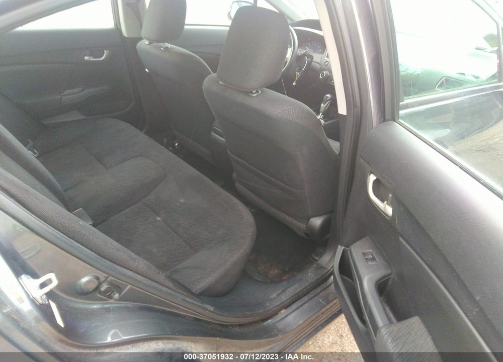 2013 HONDA CIVIC LX VIN: 19XFB2F51DE036702