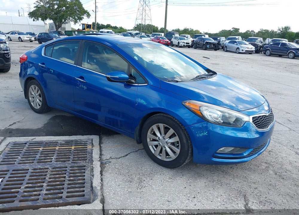 2014 KIA FORTE EX VIN: KNAFX4A80E5101807
