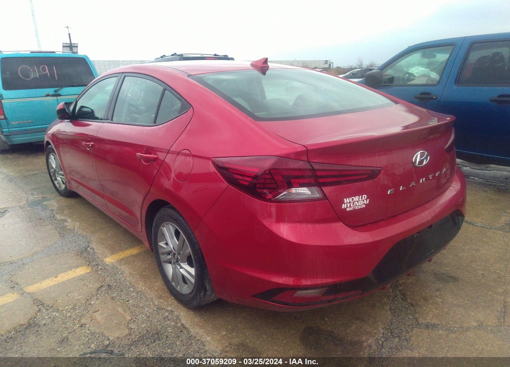 2020 HYUNDAI ELANTRA VIN: 5NPD84LF6LH544222