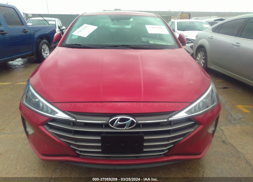 2020 HYUNDAI ELANTRA VIN: 5NPD84LF6LH544222