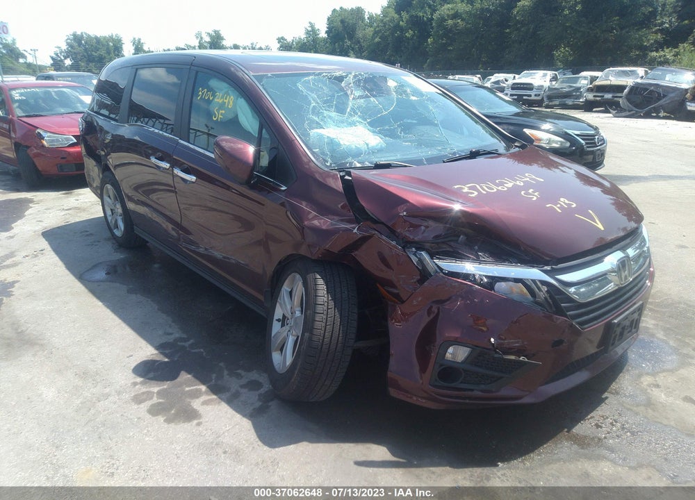 2019 HONDA ODYSSEY EX-L VIN: 5FNRL6H7XKB116376
