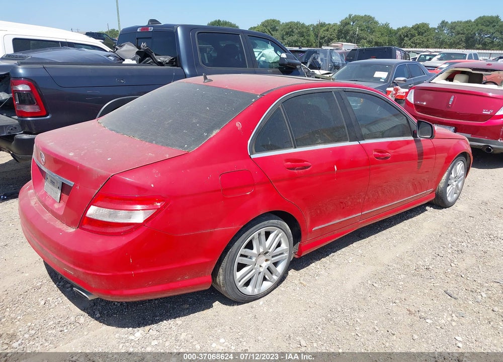 2009 MERCEDES-BENZ C 300 SPORT/LUXURY/ VIN: WDDGF54X79R041340