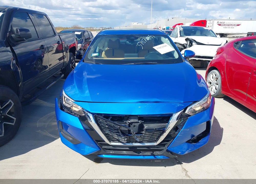 2022 NISSAN SENTRA SV XTRONIC CVT VIN: 3N1AB8CV7NY283873