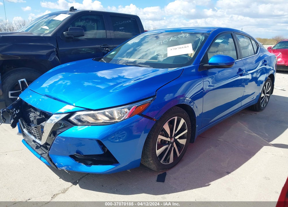 2022 NISSAN SENTRA SV XTRONIC CVT VIN: 3N1AB8CV7NY283873