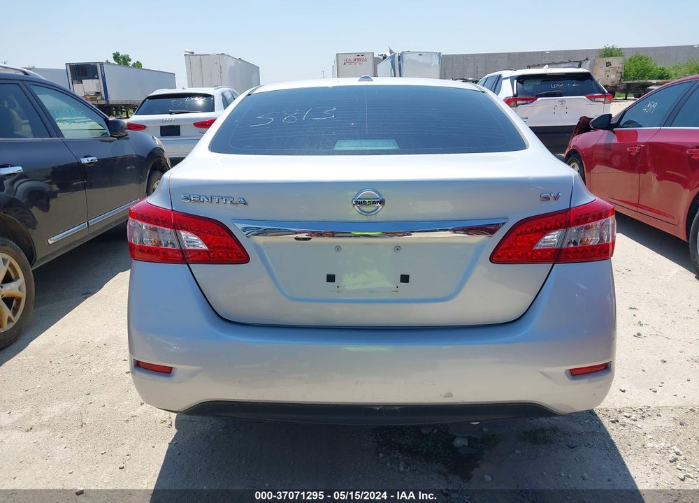 2015 NISSAN SENTRA FE+ S/SV/S/SR/SL VIN: 3N1AB7AP0FL656345