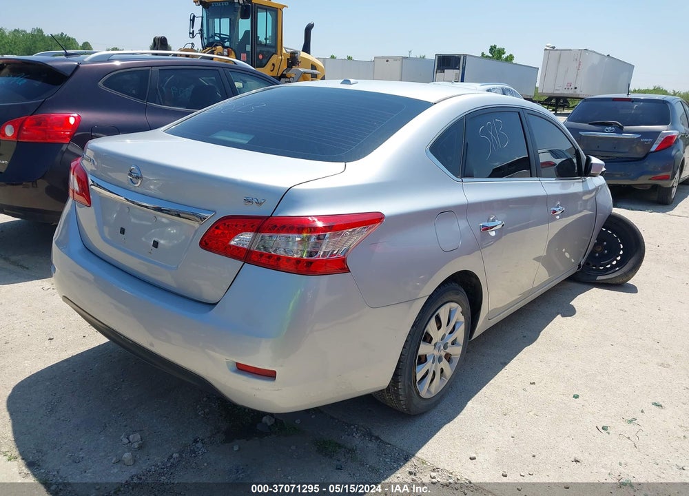 2015 NISSAN SENTRA FE+ S/SV/S/SR/SL VIN: 3N1AB7AP0FL656345