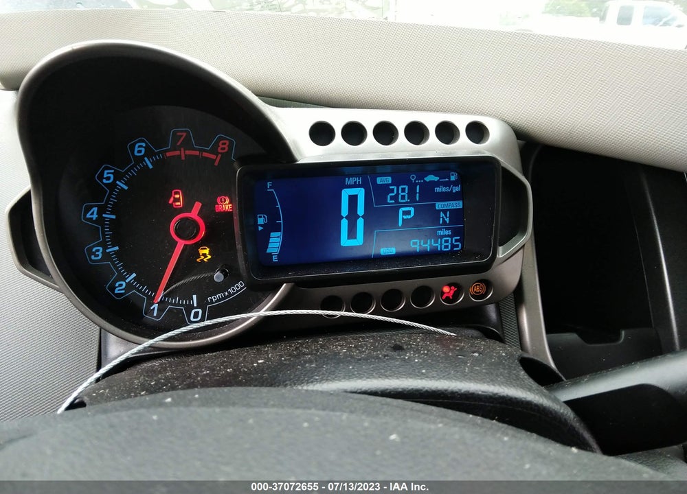 2014 CHEVROLET SONIC LT AUTO VIN: 1G1JC5SH1E4139560
