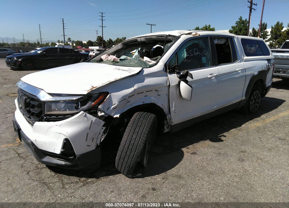 2022 HONDA RIDGELINE RTL VIN: 5FPYK3F59NB012097