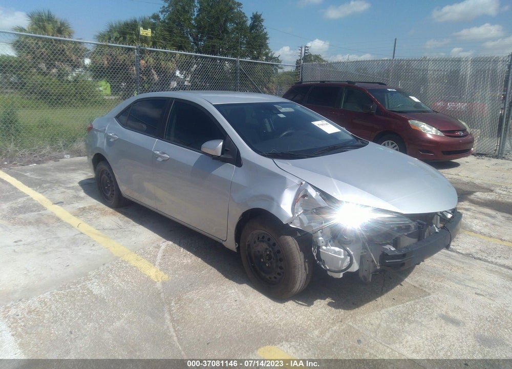 2019 TOYOTA COROLLA LE VIN: 2T1BURHE1KC219737