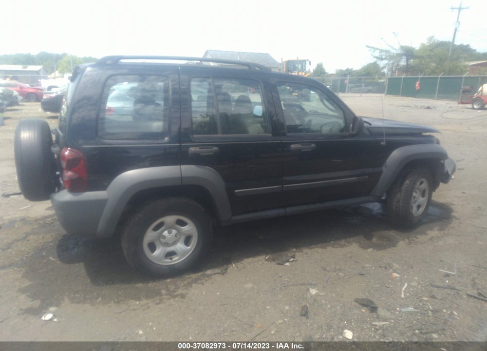 2006 JEEP LIBERTY SPORT VIN: 1J4GK48K26W268442