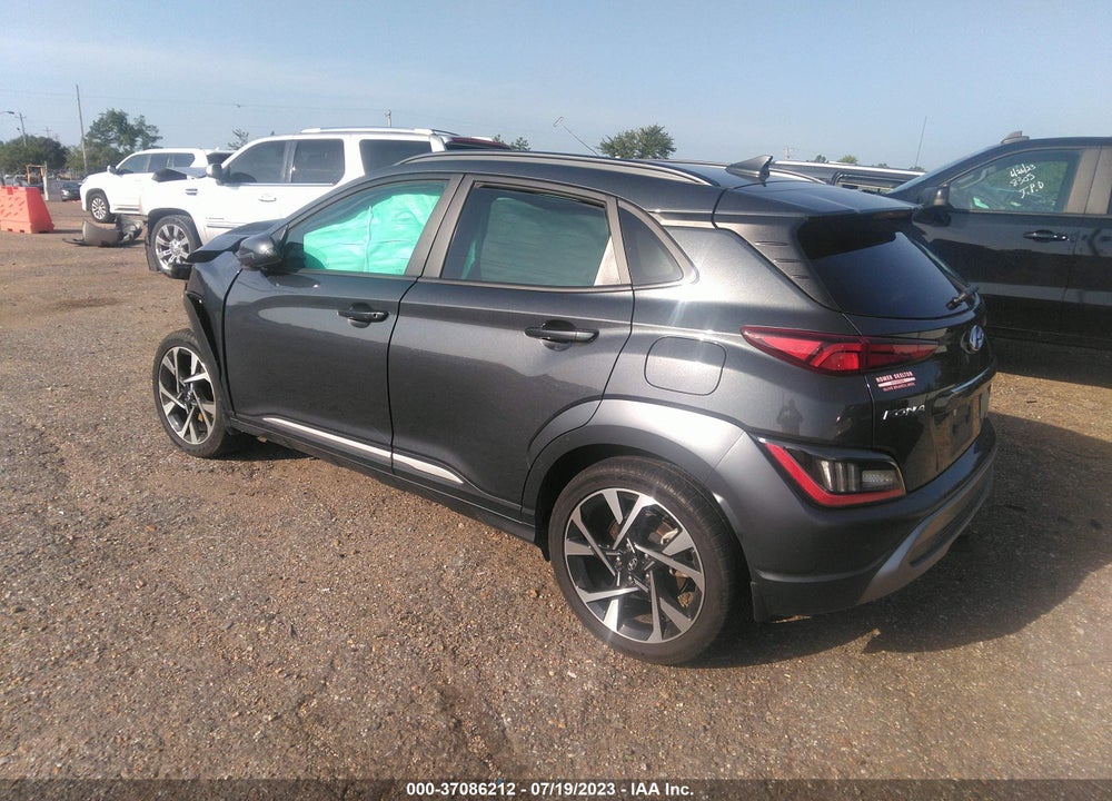 2022 HYUNDAI KONA LIMITED VIN: KM8K53A34NU817777