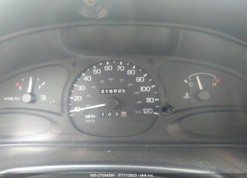 1998 FORD ESCORT LX VIN: 1FAFP10P4WW140458