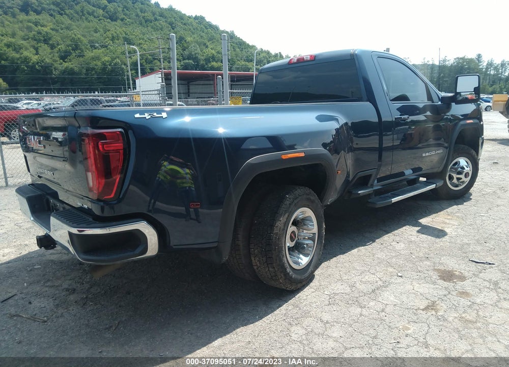 2022 GMC SIERRA 3500HD 4WD  LONG BED SLE VIN: 1GT39TE78NF309181