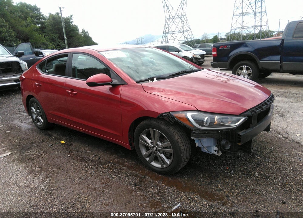 2017 HYUNDAI ELANTRA SE VIN: 5NPD84LF7HH085287