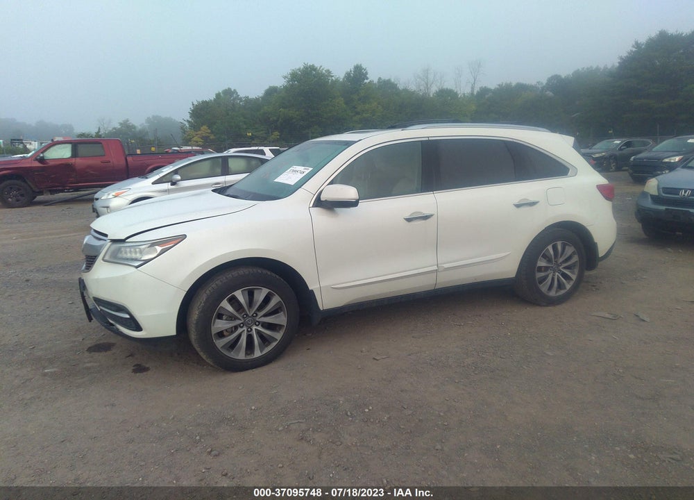 2015 ACURA MDX TECHNOLOGY PACKAGE VIN: 5FRYD4H40FB016326