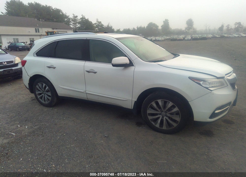 2015 ACURA MDX TECHNOLOGY PACKAGE VIN: 5FRYD4H40FB016326