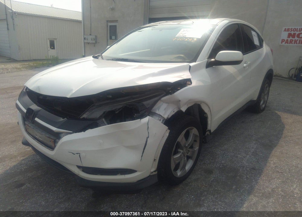 2016 HONDA HR-V LX VIN: 3CZRU6H37GM770873